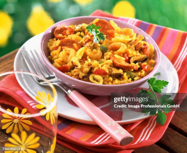 paella - aclamar stock pictures, royalty-free photos & images