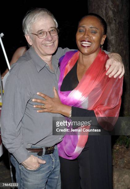 Austin Pendleton and Jenifer Lewis at the Central Park in New York City, New York