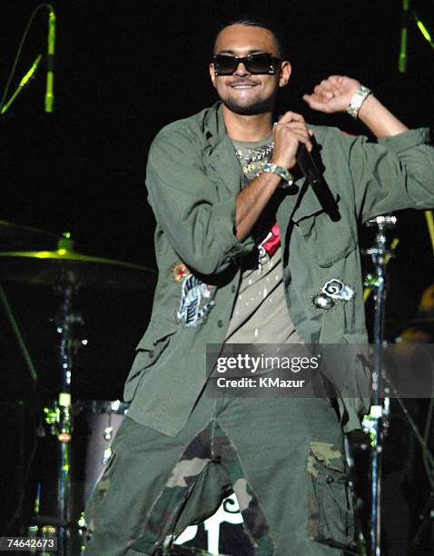 Sean Paul at the Madison Square Garden in New York City, New York