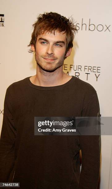 Ian Somerhalder at the Smashbox Studios in Culver City, California