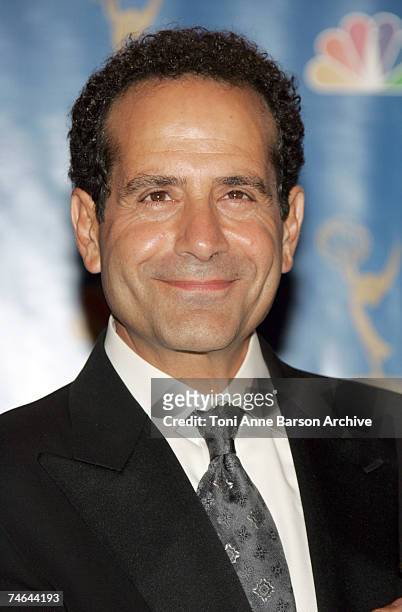 Tony Shalhoub, winner Outstanding Lead Actor in a Comedy Series for ?Monk? at the Shrine Auditorium in Los Angeles, California