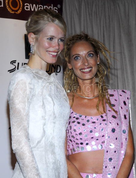 Claudia Schiffer and Stella Deetjen...