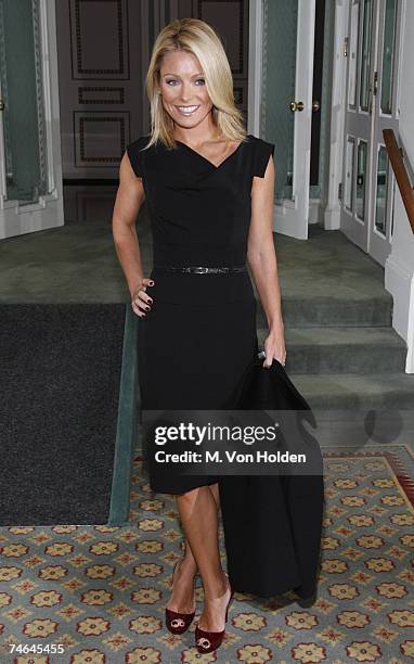 Kelly Ripa at the The Pierre in Manhattan, New York