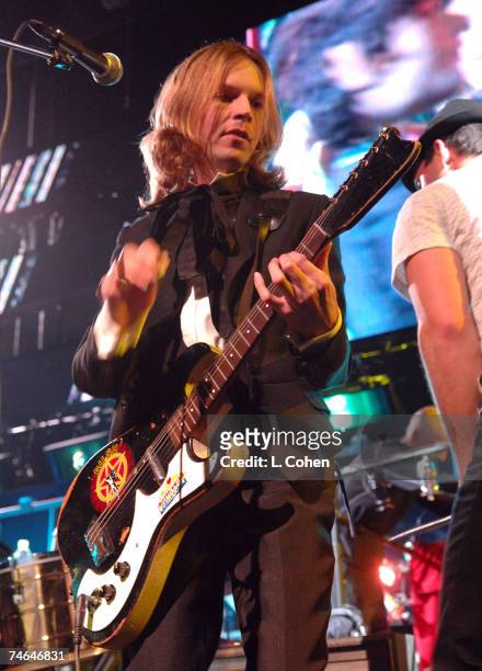 Beck at the Gibson Amphitheater in Universal City, California