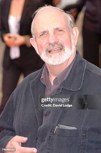 Brian De Palma, director at the Deauville Film Festival in Deauville, France.