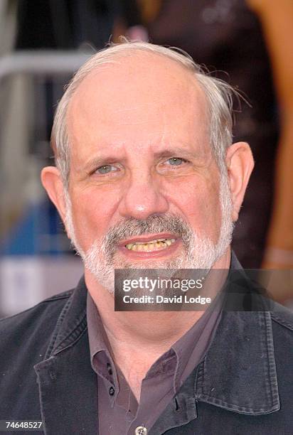 Brian De Palma, director at the Deauville Film Festival in Deauville, France.