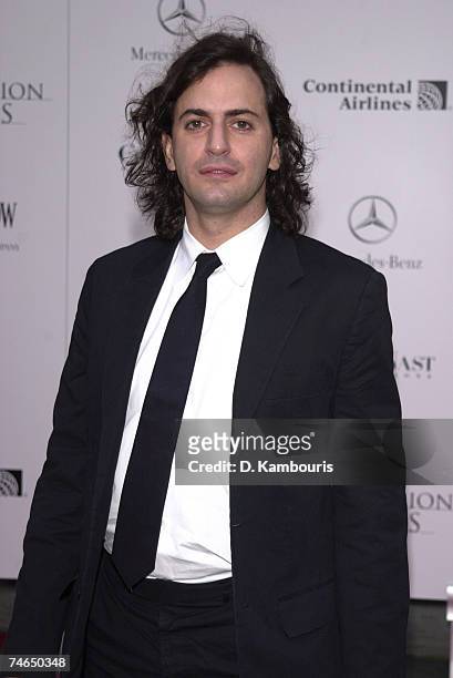 Marc Jacobs at the Avery Fisher Hall - Lincoln Center in New York City, New York