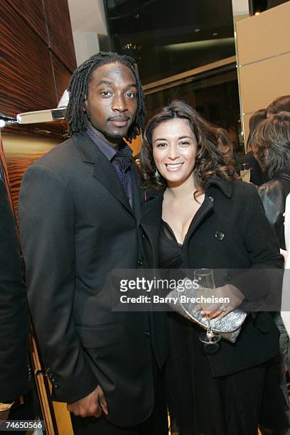 Charles Tillman & Jackie Tillman at TODS 2007 Collection at the TODS on 121 East Oak Street in Chicago, Illinois