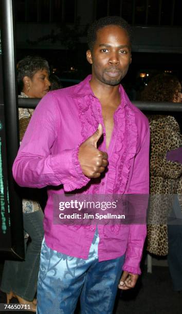 Harold Perrineau at the The Ziegfeld Theater in New York City, New York