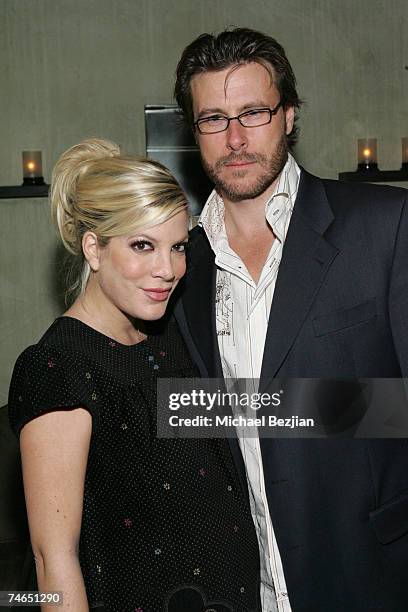 Tori Spelling and Dean McDermott at the Dolce in West Hollywood, California