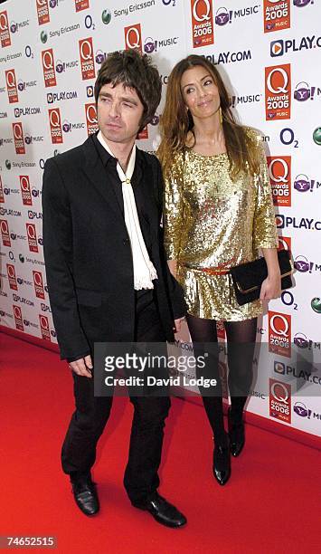 Noel Gallagher at the The Q Awards 2006 - Arrivals at Grosvenor House Hotel in London.
