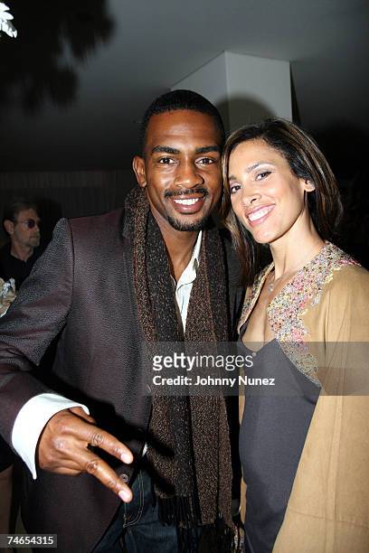 Bill Bellamy and Wife in Beverly Hills, California