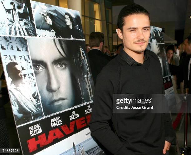 Orlando Bloom at the ArcLight in Hollywood, California