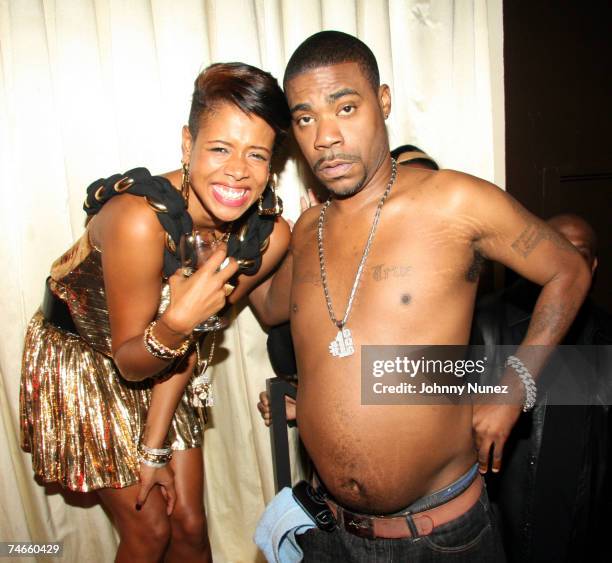 Kelis and Tracy Morgan at the Canal Room in New York, New York