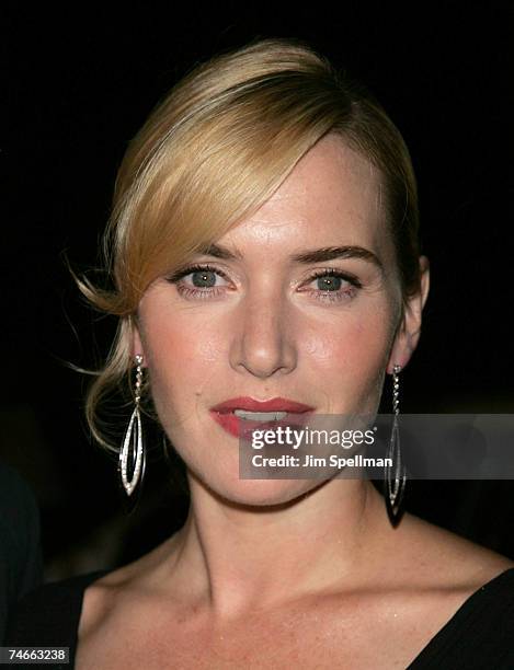 Kate Winslet at the Alice Tully Hall at Lincoln Center in New York City, New York