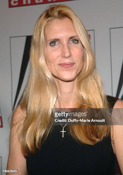Ann Coulter at the News Corporation building in New York City, New York