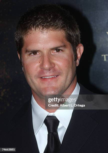 Jonathan Liebesman, director at the Grauman's Chinese Theatre in Hollywood, CA