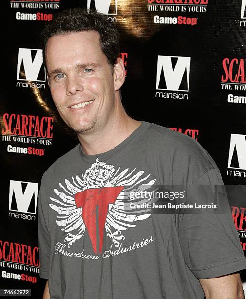 Kevin Dillon at the Mansion Nightclub in Miami Beach, Florida