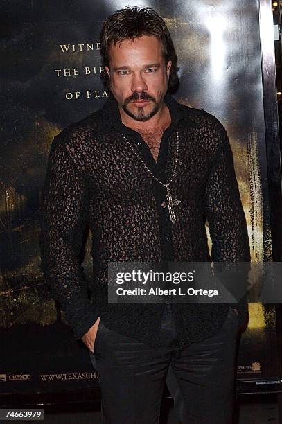 Domiziano Arcangeli at the Grauman's Chinese Theatre in Hollywood, CA