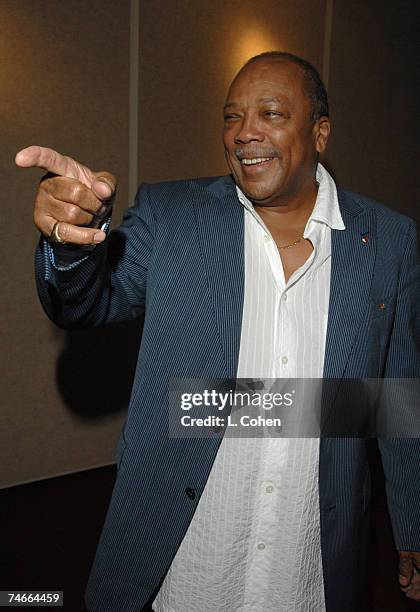 Quincy Jones in Hollywood, California