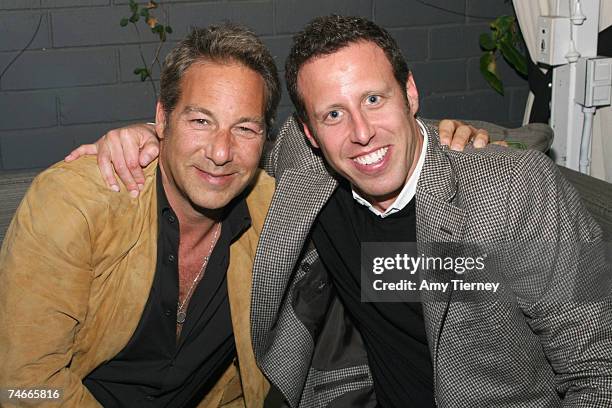 Henry Winterstern, President & CEO, First Look and Richard Shore, General Counsel at the The Viceroy in Santa Monica, California