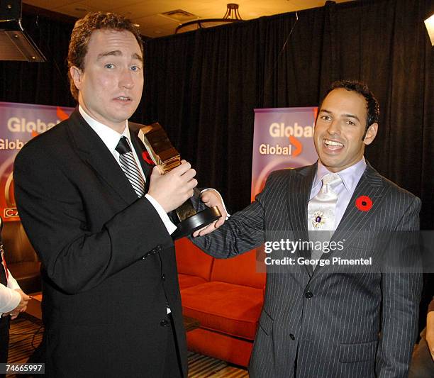 Mark Critch and Shaun Majumder, (Best Ensemble Performance in a Comedy Program or Series at the River Rock Casino Resort in Vancouver, Canada.