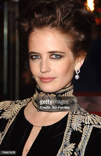 Eva Green at the Odeon Leicester Square in London, United Kingdom.