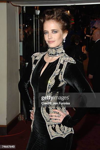 Eva Green at the Odeon Leicester Square in London, United Kingdom.