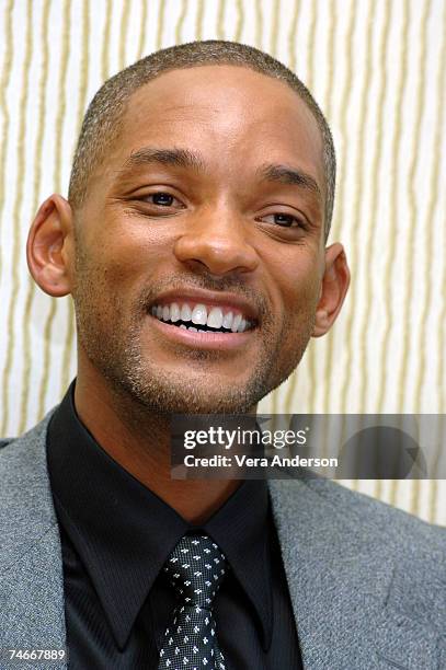 Will Smith during "The Pursuit of Happyness" Press Conference with Will Smith and Seal at the Beverly Hilton Hotel in Beverly Hills, California,...
