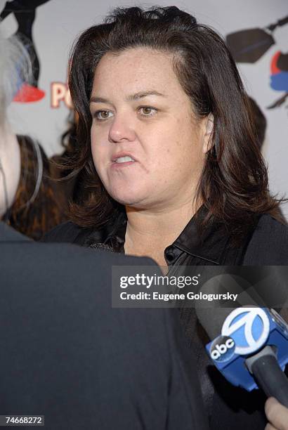 Rosie O'Donnell at the New Amsterdam Theatre in New York, USA