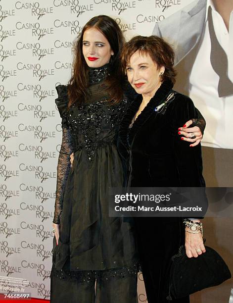 Eva Green and Marlene Jobert at the The Grand Rex in Paris, France.