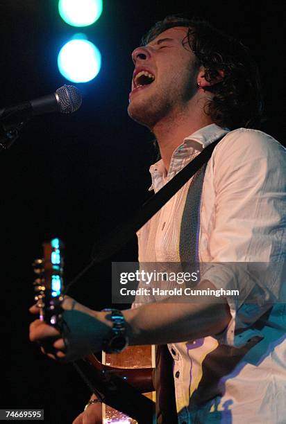 James Morrison at the Union Chapel in London, United Kingdom.