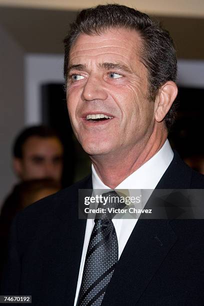 Mel Gibson, director at the Cinemex Plaza Antara in Mexico, Mexico.