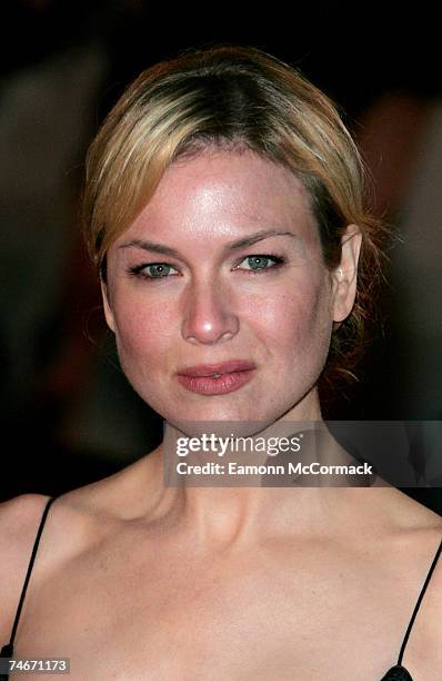 Renee Zellweger at the Odeon Leicester Square in London, United Kingdom.