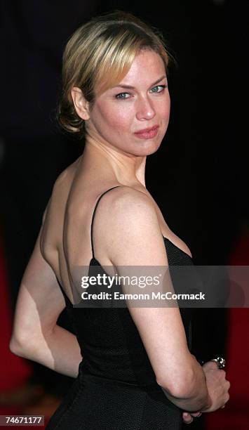 Renee Zellweger at the Odeon Leicester Square in London, United Kingdom.