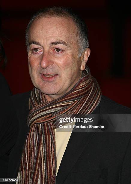 Tony Robinson at the Odeon Leicester Square in London, United Kingdom.