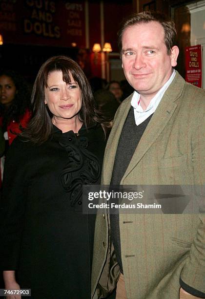 Hannah Waterman at the Piccadilly Theatre in London, United Kingdom.