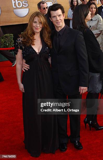 Ivy Sherman and Eric Mabius at the Shrine Auditorium in Los Angeles, CA