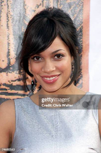 Rosario Dawson during 21st Annual Soul Train Music Awards - Arrivals at the Pasadena Civic Center in Pasadena, California.