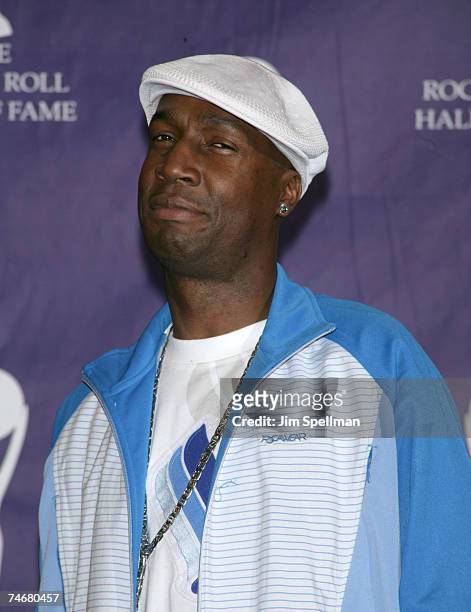 Grandmaster Flash, of Grandmaster Flash and the Furious Five, inductee at the Waldorf Astoria in New York City, New York