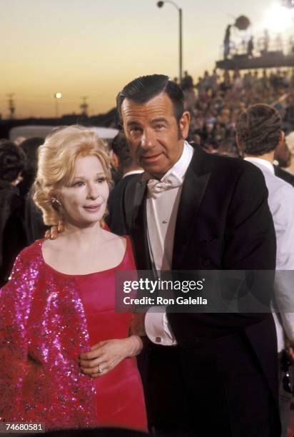 Carol Matthau and Walter Matthau at the Dorothy Chandler Pavilion in Los Angeles, CA