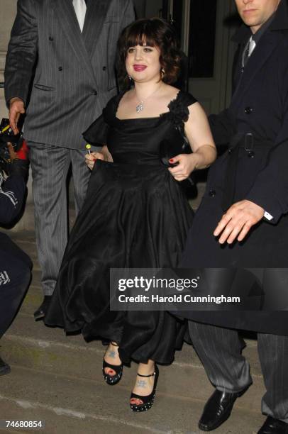 Kelly Osbourne at the Shoreditch Town Hall in London, United Kingdom.