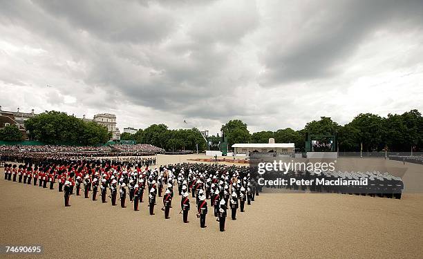 Ceremony to mark the 25th anniversary of the war in the Falkland Islands takes place on June 17, 2007 in London, England. Commemorations to mark the...