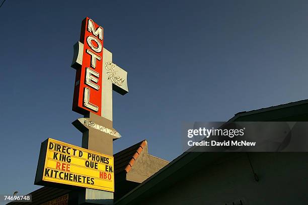 El Rey Motel Map Historic Route 66 Motel Photos and Premium High Res Pictures - Getty Images