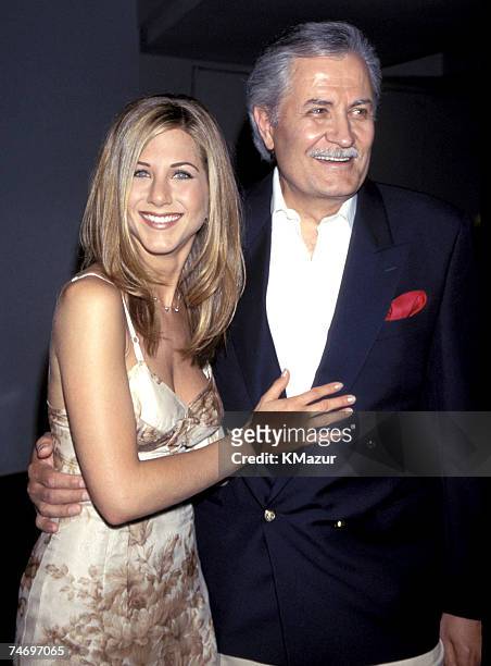 Jennifer Aniston and John Aniston at the Lincoln Square in New York City, New York