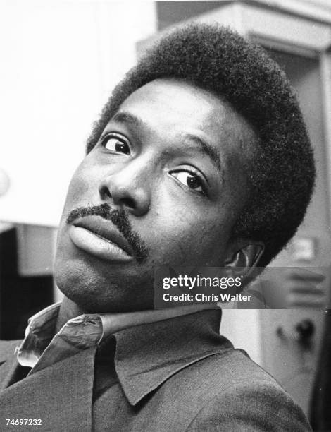 Wilson Pickett in London, 1968 at the Music File Photos 1970's in London, United Kingdom.