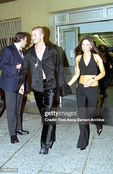 Victoria Beckham & David Beckham at the Palais des Festivals in Cannes, France.