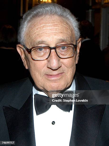 Henry Kissinger at the 2003 Top Dog Gala Benefiting The Animal Medical Center at The Waldorf Astoria in New York City, NY.