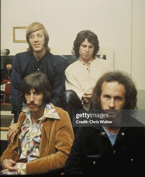 The Doors 1968 in London, United Kingdom.