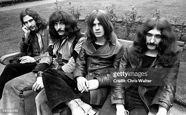 Bill Ward, Tony Iommi, Ozzy Osbourne, Geezer Butler in ,